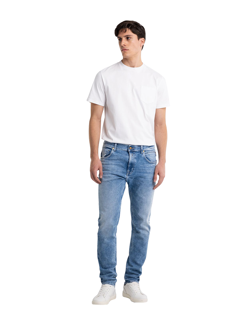 REPLAY SLIM TAPERED FIT MICKYM JEANS Replay Official Store