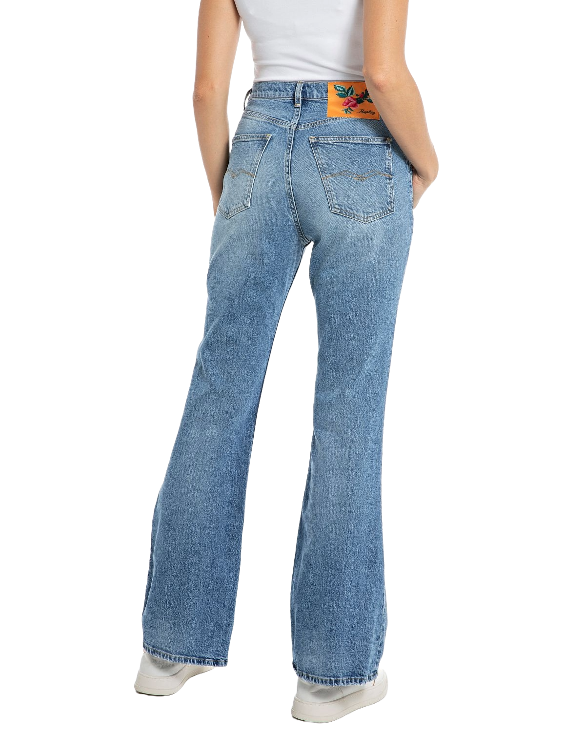 REPLAY BOOTCUT FLARE FIT TEIA JEANS – Replay Official Store